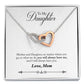 To My Daughter From Mom You Will Always Have Me Inseparable Necklace-Express Your Love Gifts
