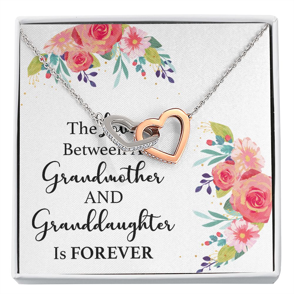 The Love Between a Grandmother and Granddaughter Inseparable Necklace-Express Your Love Gifts