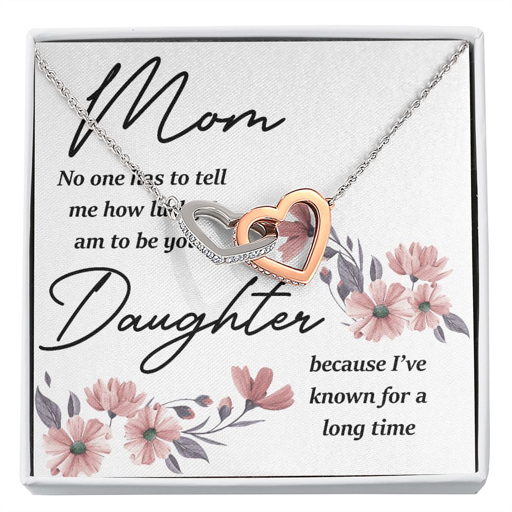 Mom No One Has Tell Me Inseparable Necklace-Express Your Love Gifts