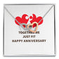 Together We Just Fit Inseparable Necklace-Express Your Love Gifts