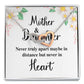 Mother and Daughter Never Truly Apart Inseparable Necklace-Express Your Love Gifts