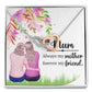 Mum Always my Mother Inseparable Necklace-Express Your Love Gifts