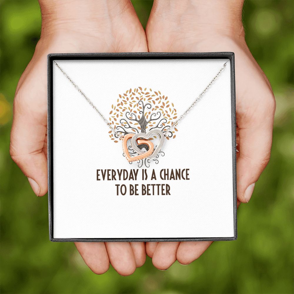 Everyday is a Chance Inseparable Necklace-Express Your Love Gifts