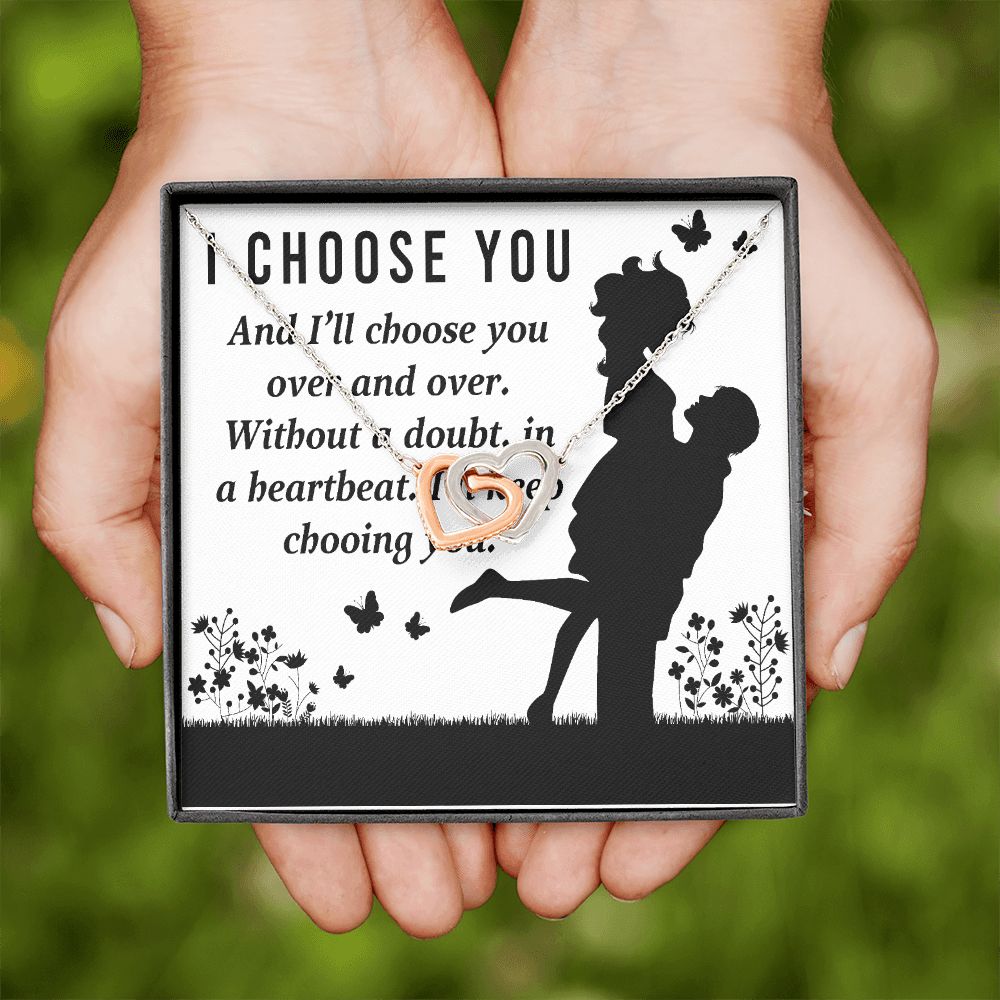 I Choose You Inseparable Necklace-Express Your Love Gifts