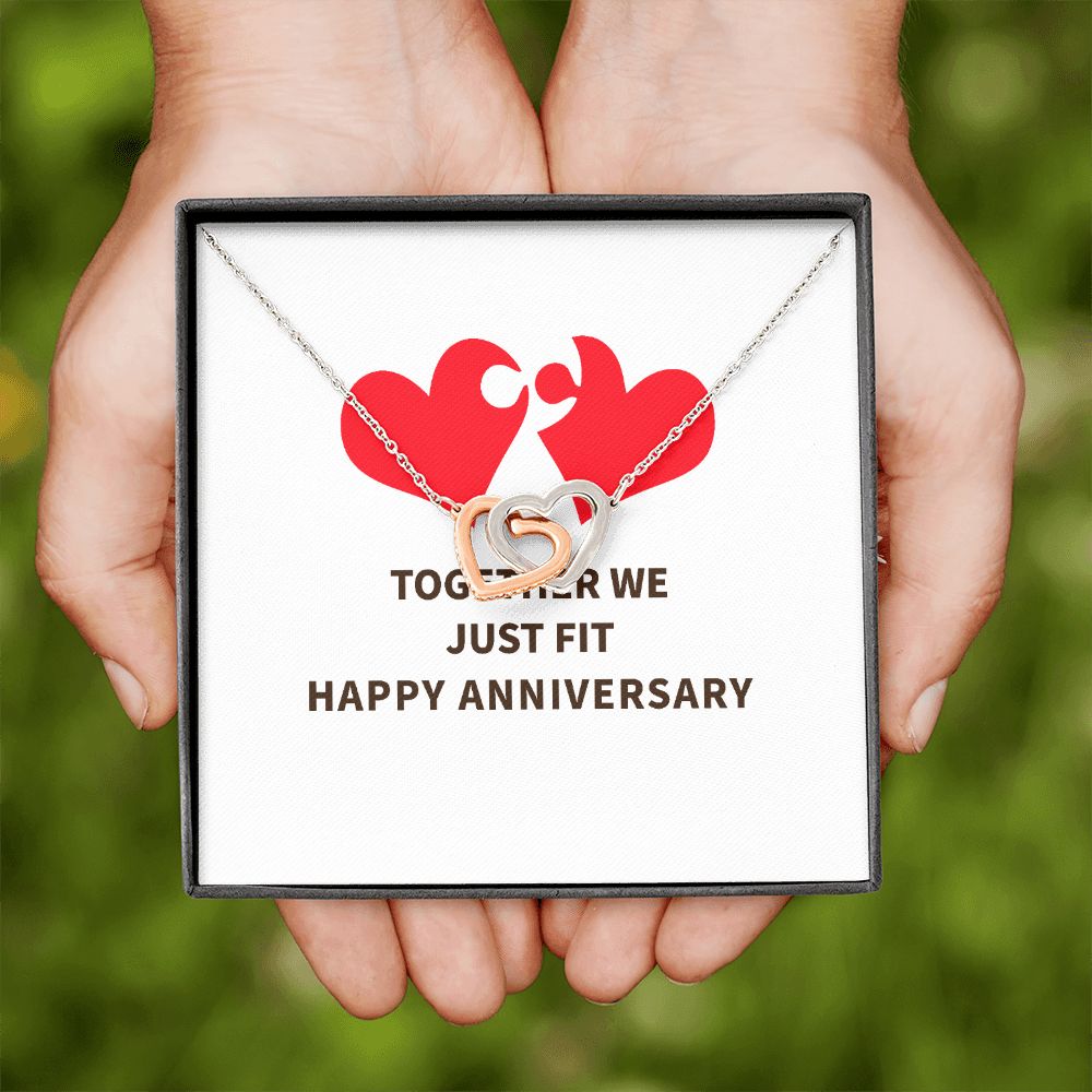 Together We Just Fit Inseparable Necklace-Express Your Love Gifts
