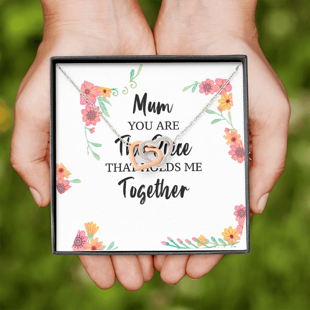 Mum You Are The Piece Inseparable Necklace-Express Your Love Gifts
