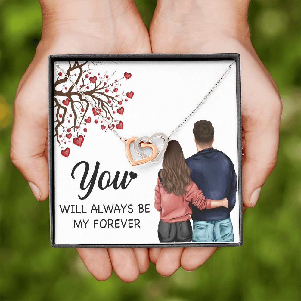 You WIll Always Be My Forever Inseparable Necklace-Express Your Love Gifts