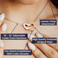 Mother and Daughter Never Truly Apart Inseparable Necklace-Express Your Love Gifts