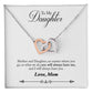 To My Daughter From Mom You Will Always Have Me Inseparable Necklace-Express Your Love Gifts