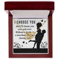 I Choose You Inseparable Necklace-Express Your Love Gifts