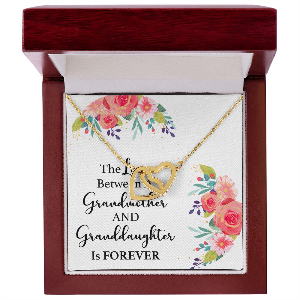 The Love Between a Grandmother and Granddaughter Inseparable Necklace-Express Your Love Gifts