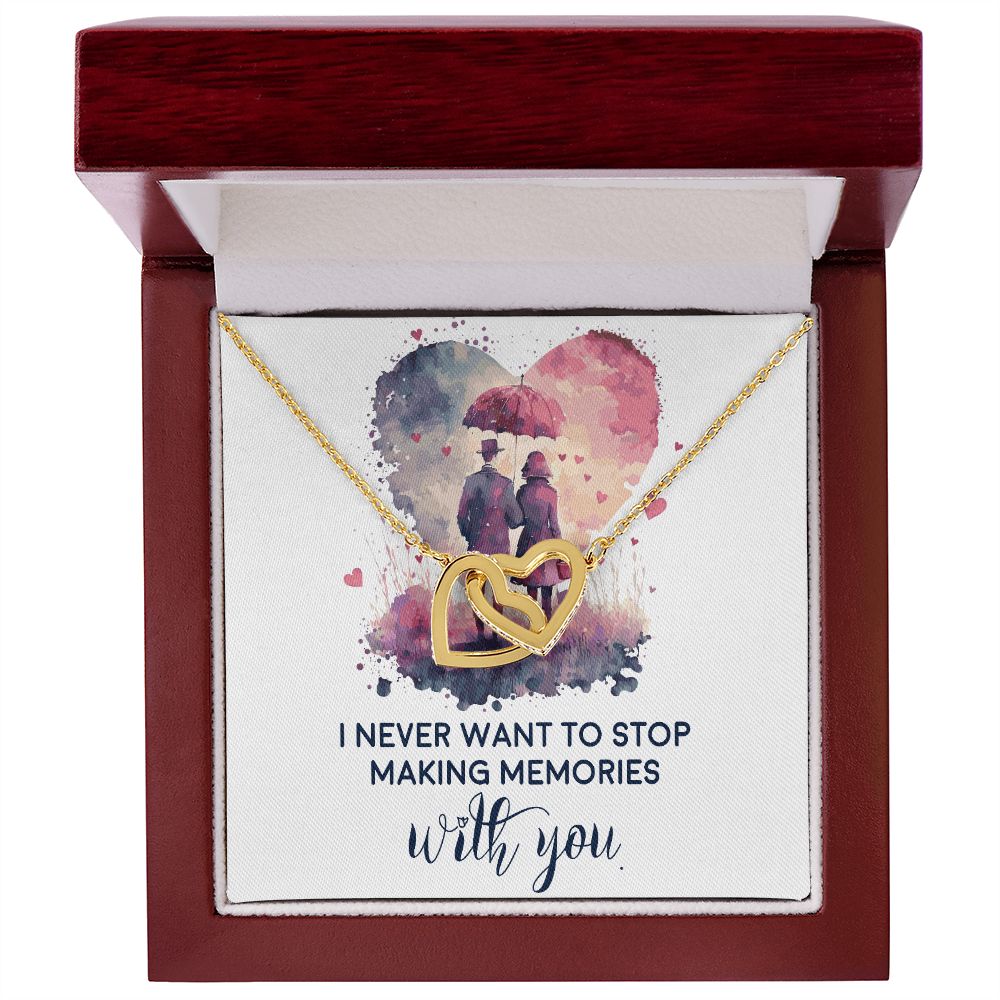Never Stop Making Memories Inseparable Necklace-Express Your Love Gifts