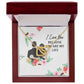 I Love You Because You Are My Life Inseparable Necklace-Express Your Love Gifts