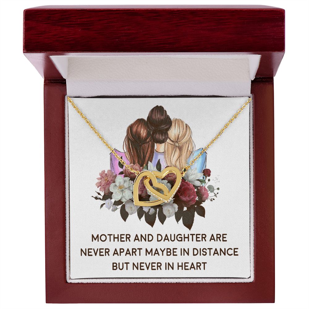 Mother and Daughter Never Apart Inseparable Necklace-Express Your Love Gifts
