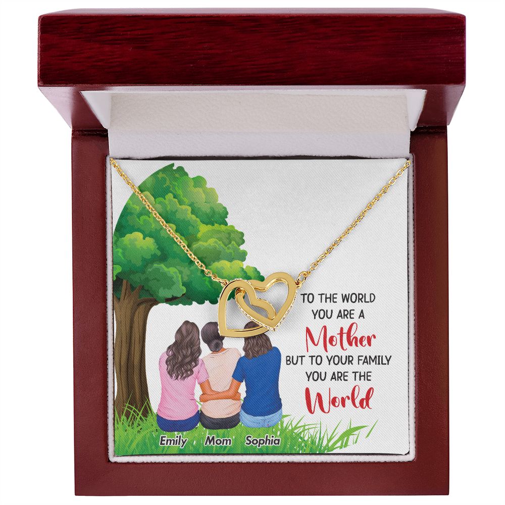 To The World You Are a Mother Inseparable Necklace-Express Your Love Gifts