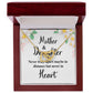 Mother and Daughter Never Truly Apart Inseparable Necklace-Express Your Love Gifts
