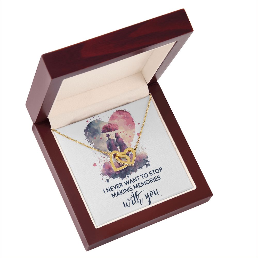 Never Stop Making Memories Inseparable Necklace-Express Your Love Gifts