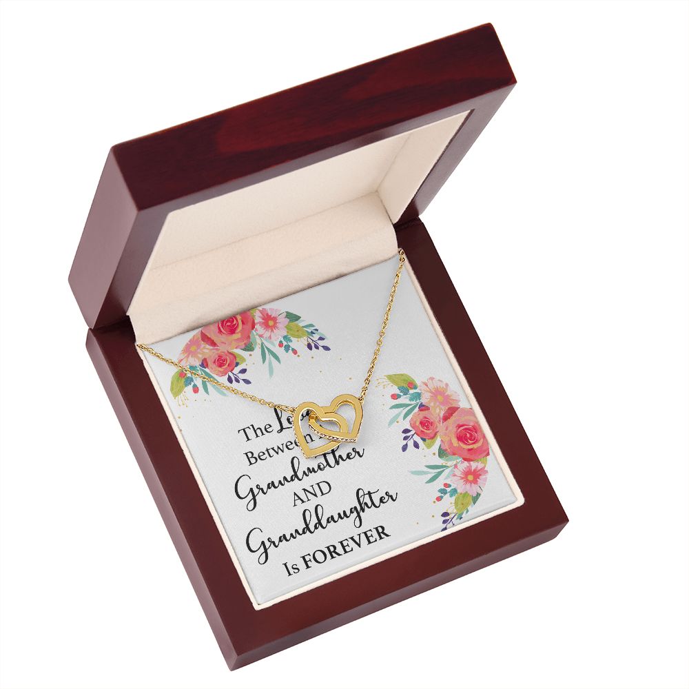 The Love Between a Grandmother and Granddaughter Inseparable Necklace-Express Your Love Gifts