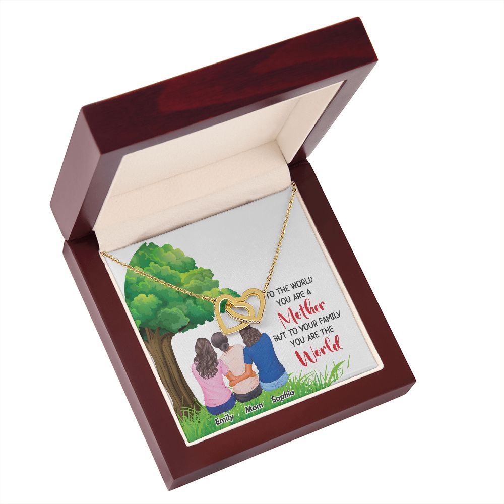 To The World You Are a Mother Inseparable Necklace-Express Your Love Gifts