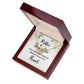 Mother and Daughter Never Truly Apart Inseparable Necklace-Express Your Love Gifts