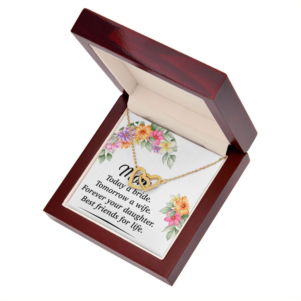 Mom Bestfriend For Life Inseparable Necklace-Express Your Love Gifts