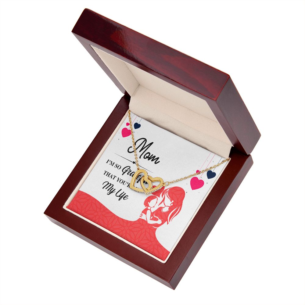 Mom I'm So Grateful Inseparable Necklace-Express Your Love Gifts