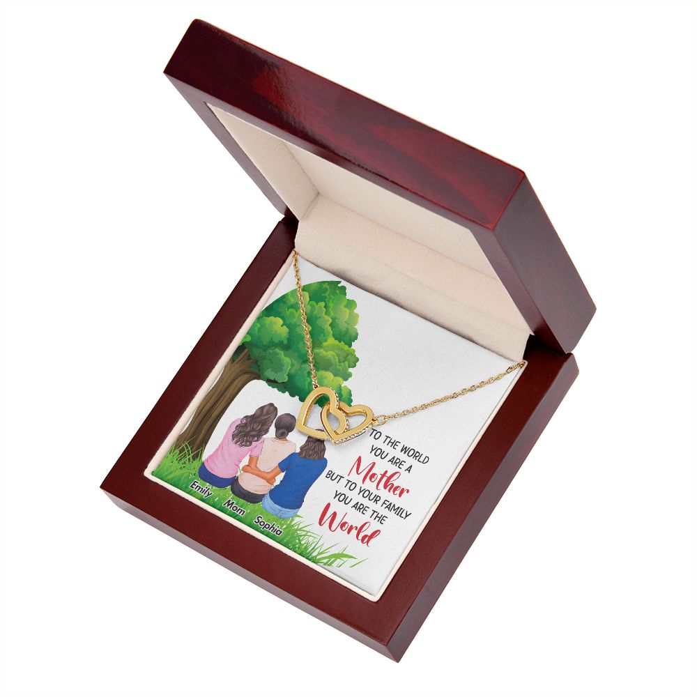 To The World You Are a Mother Inseparable Necklace-Express Your Love Gifts