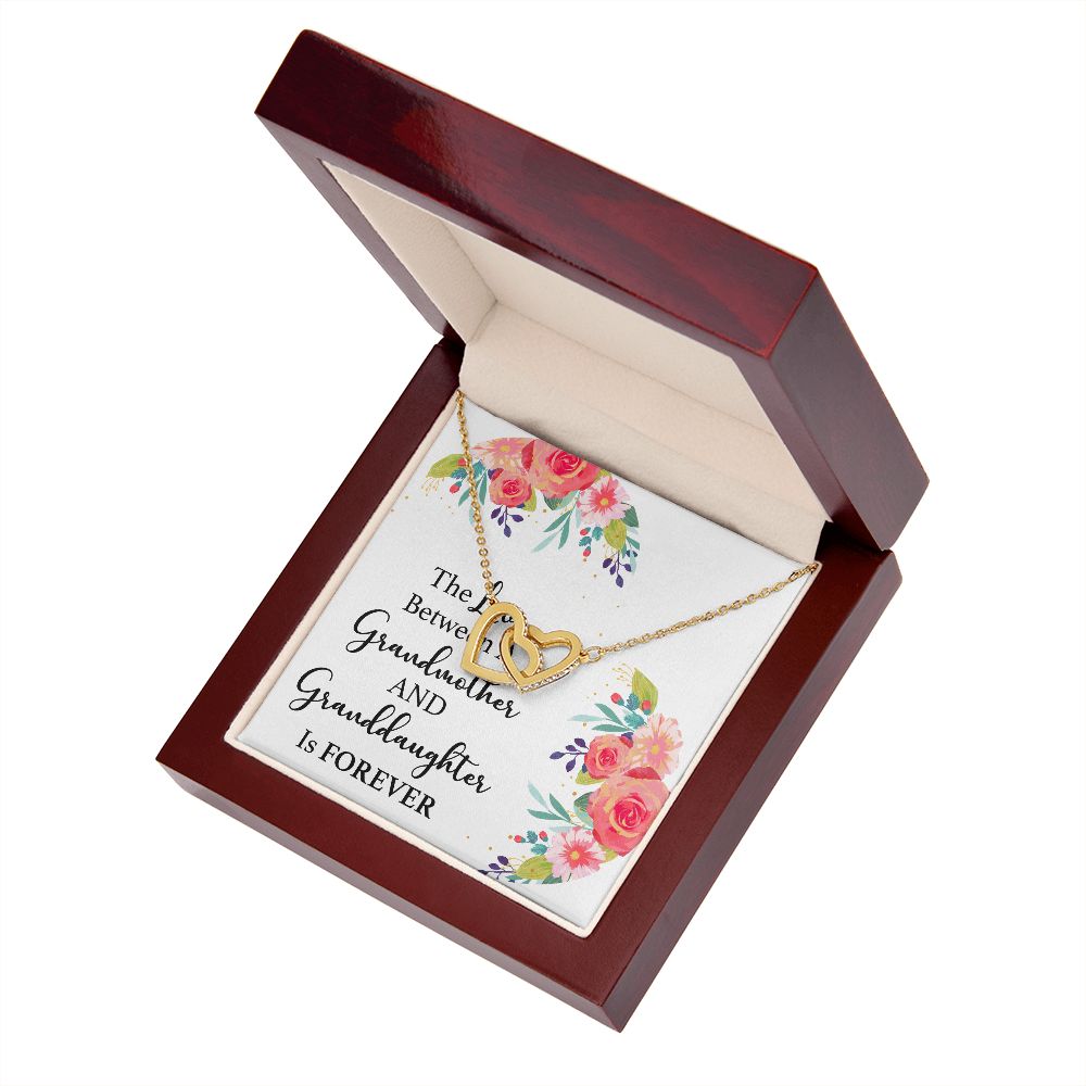 The Love Between a Grandmother and Granddaughter Inseparable Necklace-Express Your Love Gifts