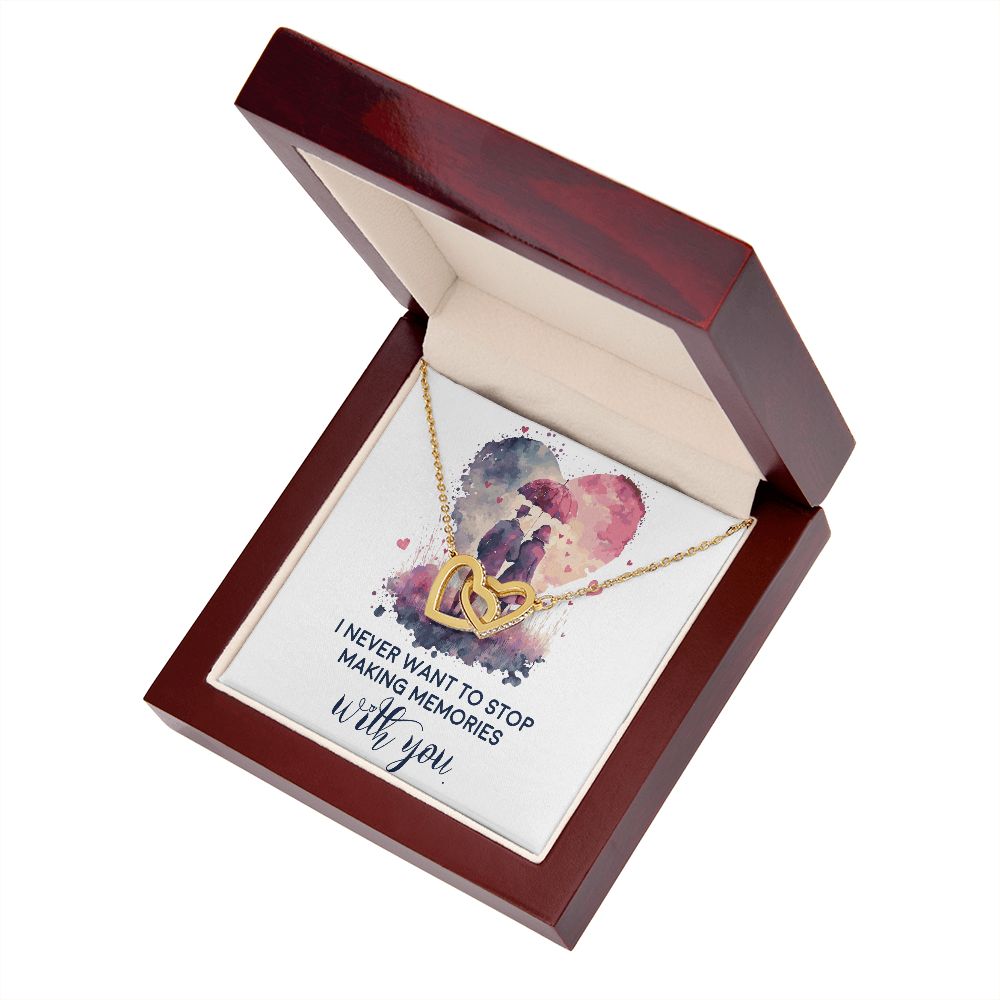 Never Stop Making Memories Inseparable Necklace-Express Your Love Gifts