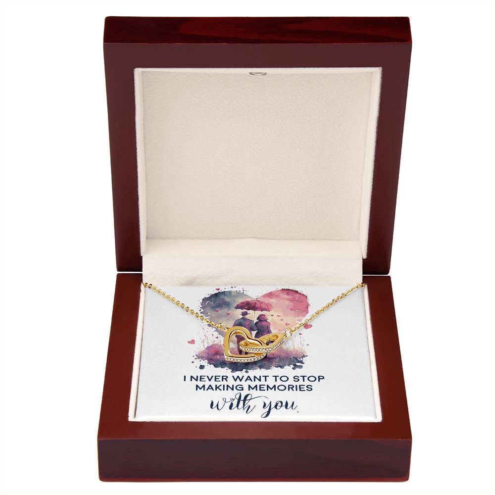 Never Stop Making Memories Inseparable Necklace-Express Your Love Gifts