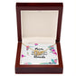 Mom We Love You With All Our Hearts Inseparable Necklace-Express Your Love Gifts