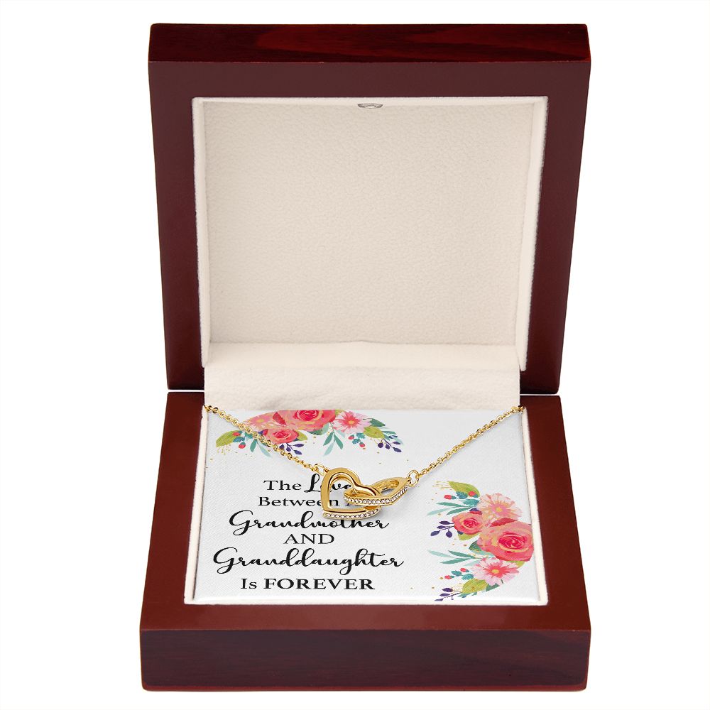 The Love Between a Grandmother and Granddaughter Inseparable Necklace-Express Your Love Gifts
