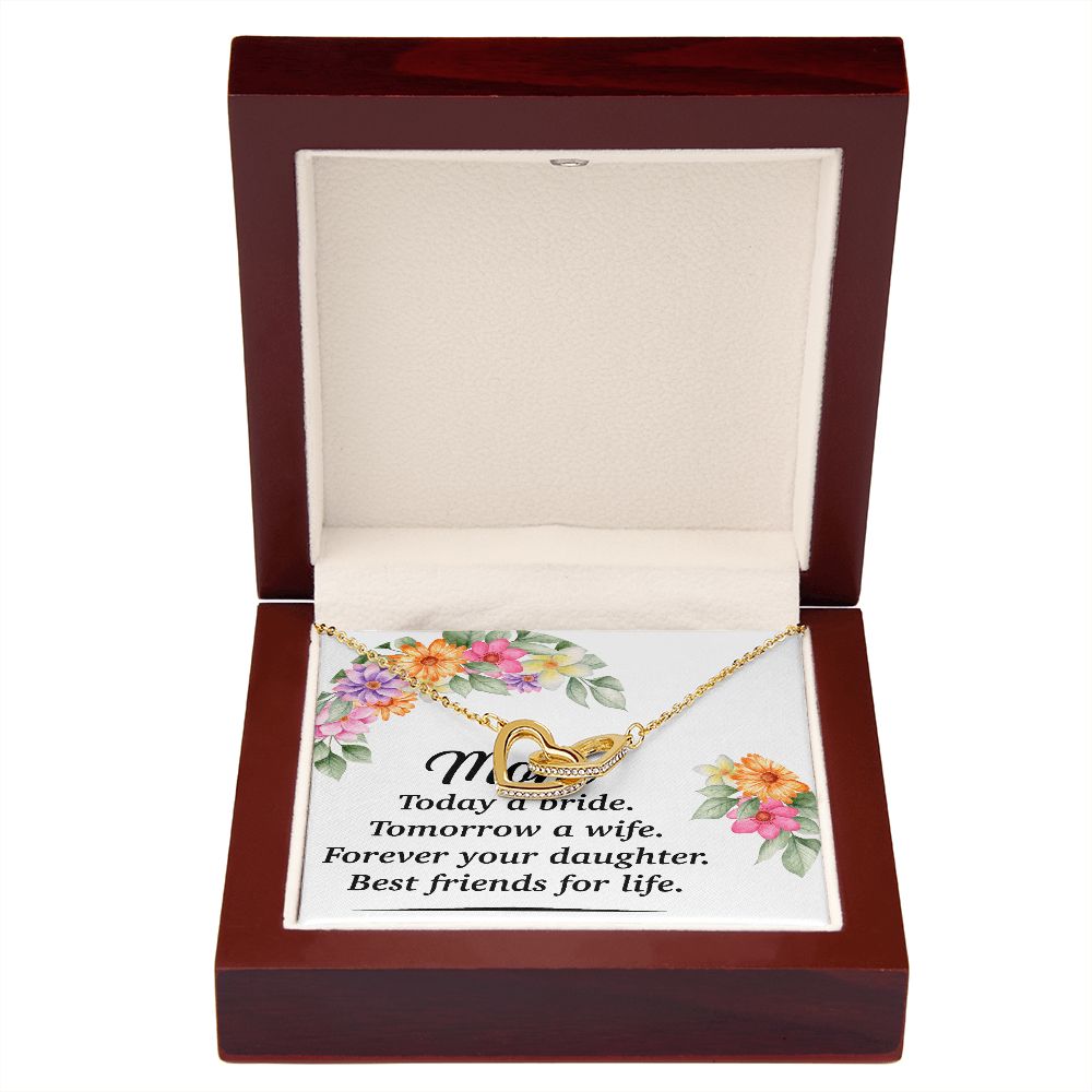 Mom Bestfriend For Life Inseparable Necklace-Express Your Love Gifts