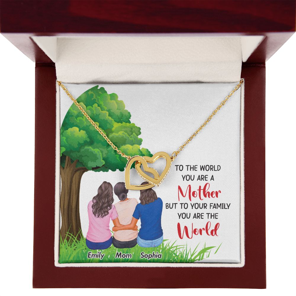 To The World You Are a Mother Inseparable Necklace-Express Your Love Gifts