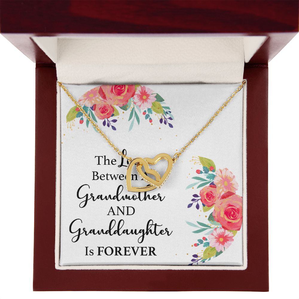 The Love Between a Grandmother and Granddaughter Inseparable Necklace-Express Your Love Gifts
