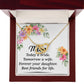 Mom Bestfriend For Life Inseparable Necklace-Express Your Love Gifts