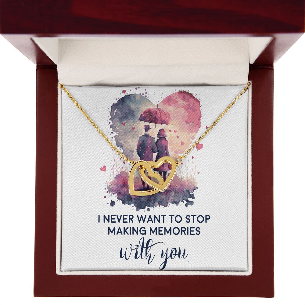 Never Stop Making Memories Inseparable Necklace-Express Your Love Gifts