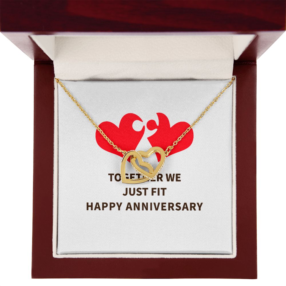 Together We Just Fit Inseparable Necklace-Express Your Love Gifts