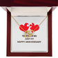 Together We Just Fit Inseparable Necklace-Express Your Love Gifts