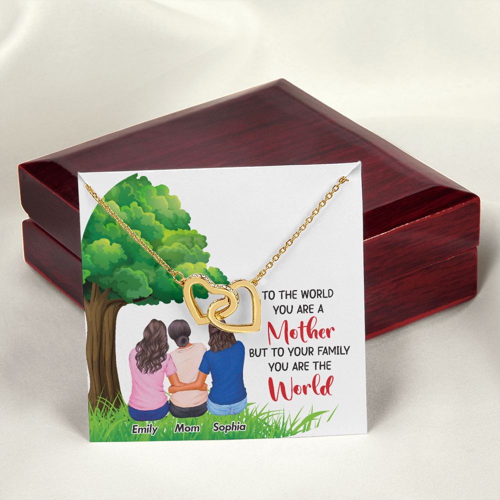 To The World You Are a Mother Inseparable Necklace-Express Your Love Gifts