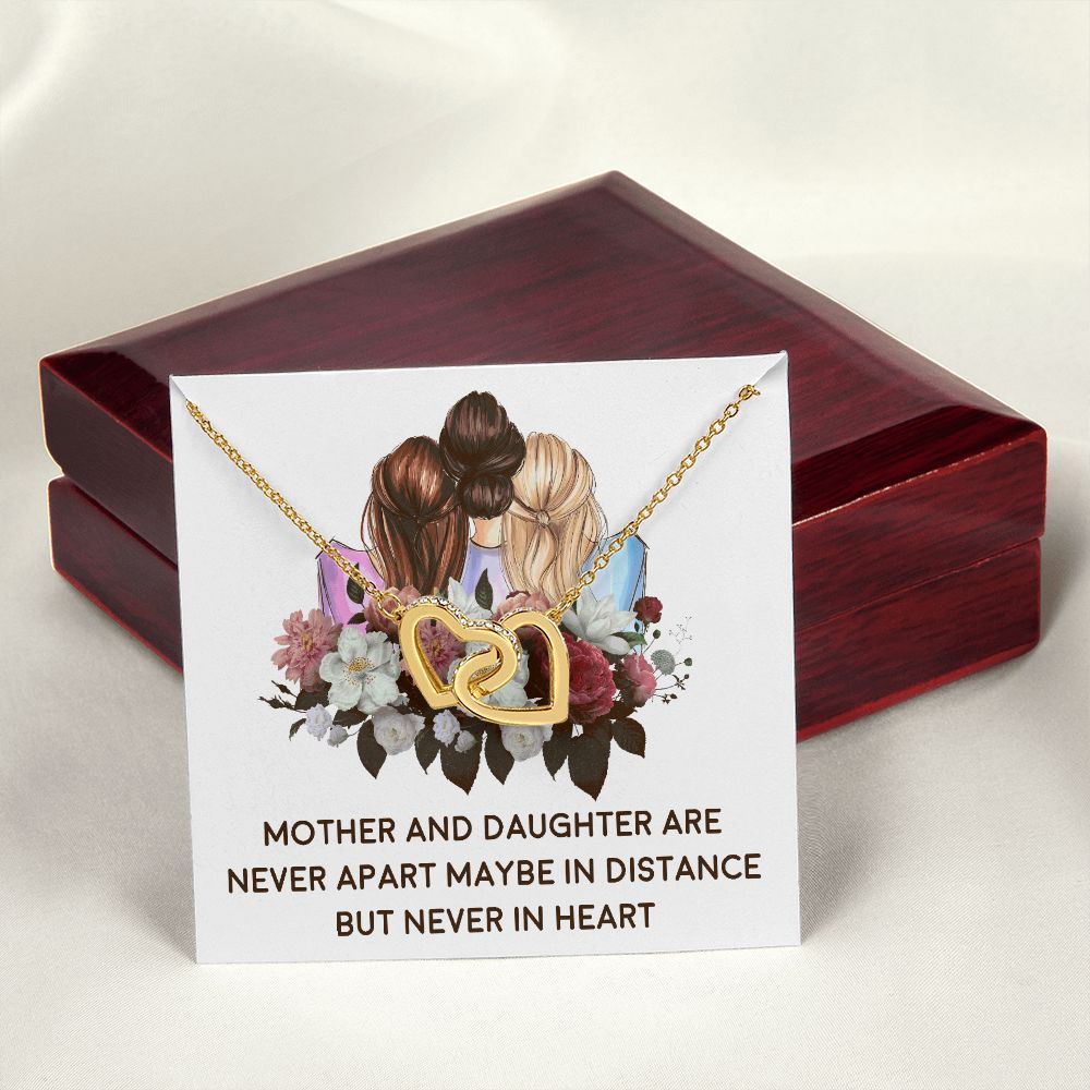 Mother and Daughter Never Apart Inseparable Necklace-Express Your Love Gifts
