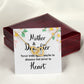 Mother and Daughter Never Truly Apart Inseparable Necklace-Express Your Love Gifts