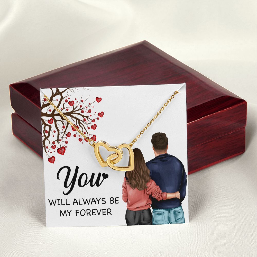 You WIll Always Be My Forever Inseparable Necklace-Express Your Love Gifts