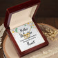 Mother and Daughter Never Truly Apart Inseparable Necklace-Express Your Love Gifts