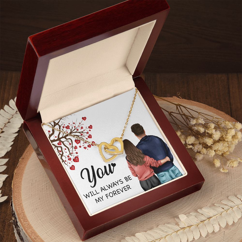 You WIll Always Be My Forever Inseparable Necklace-Express Your Love Gifts