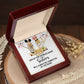 Sisters Connected by The Heart Inseparable Necklace-Express Your Love Gifts