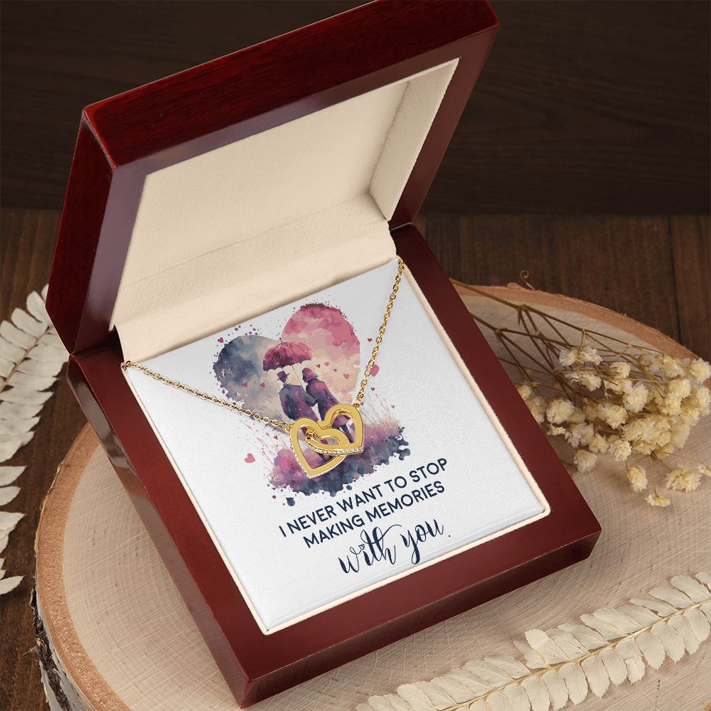 Never Stop Making Memories Inseparable Necklace-Express Your Love Gifts