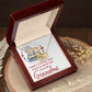 Girl Stole My Haert Calls Me Grandma Inseparable Necklace-Express Your Love Gifts