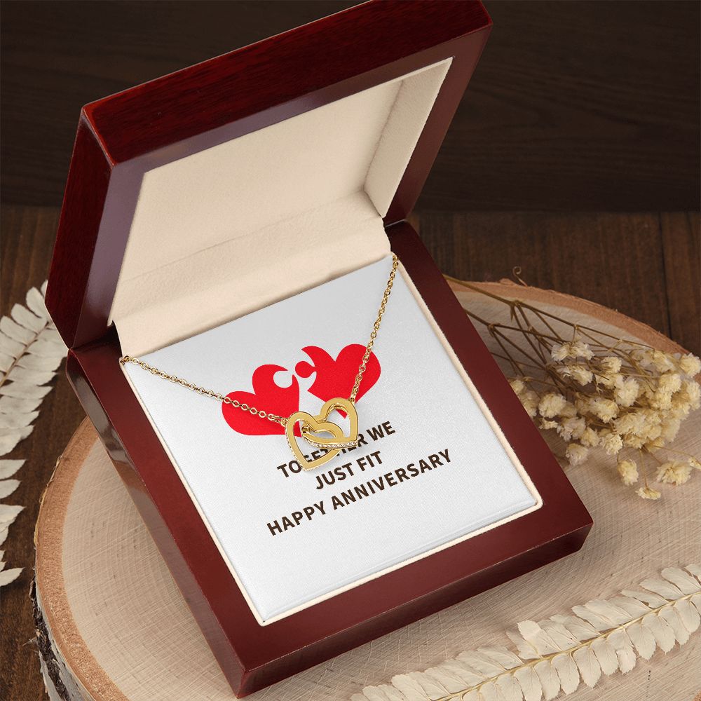 Together We Just Fit Inseparable Necklace-Express Your Love Gifts