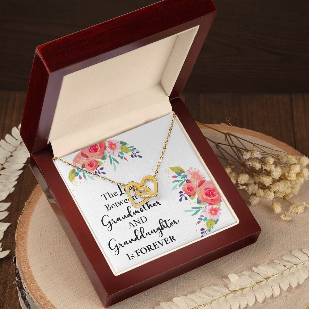The Love Between a Grandmother and Granddaughter Inseparable Necklace-Express Your Love Gifts